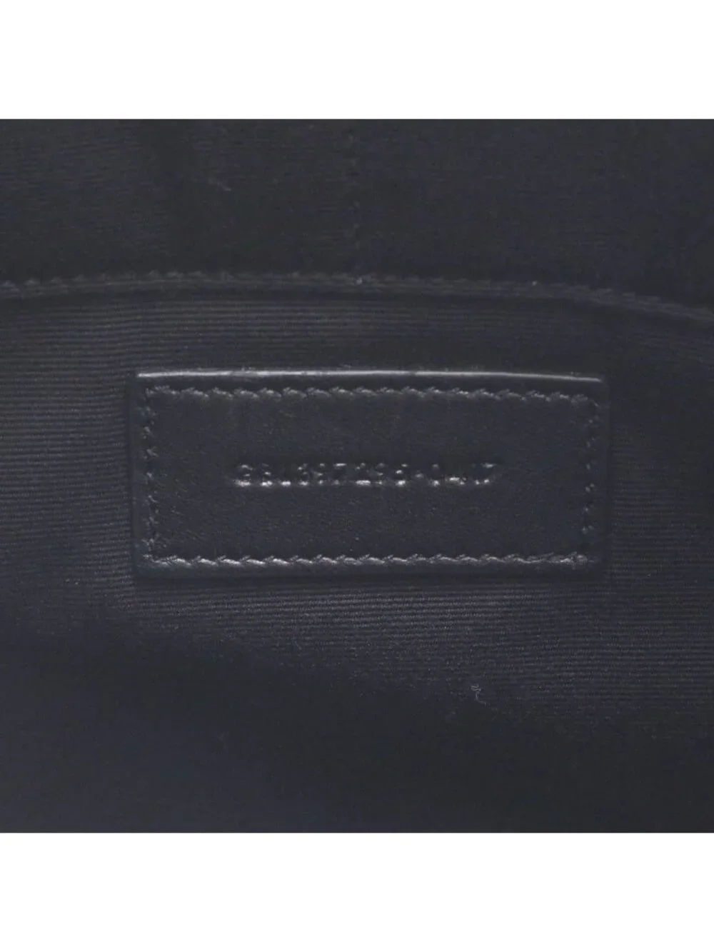 ★SOLD★ Saint Laurent YSL Yves Smoking Forever Patch Leather Clutch Pouch - Picture 8 of 8